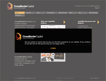 Tablet Screenshot of crossbordercapital.com